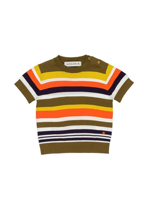 Pull a righe MANUEL RITZ | MR3357MULTICOLOR